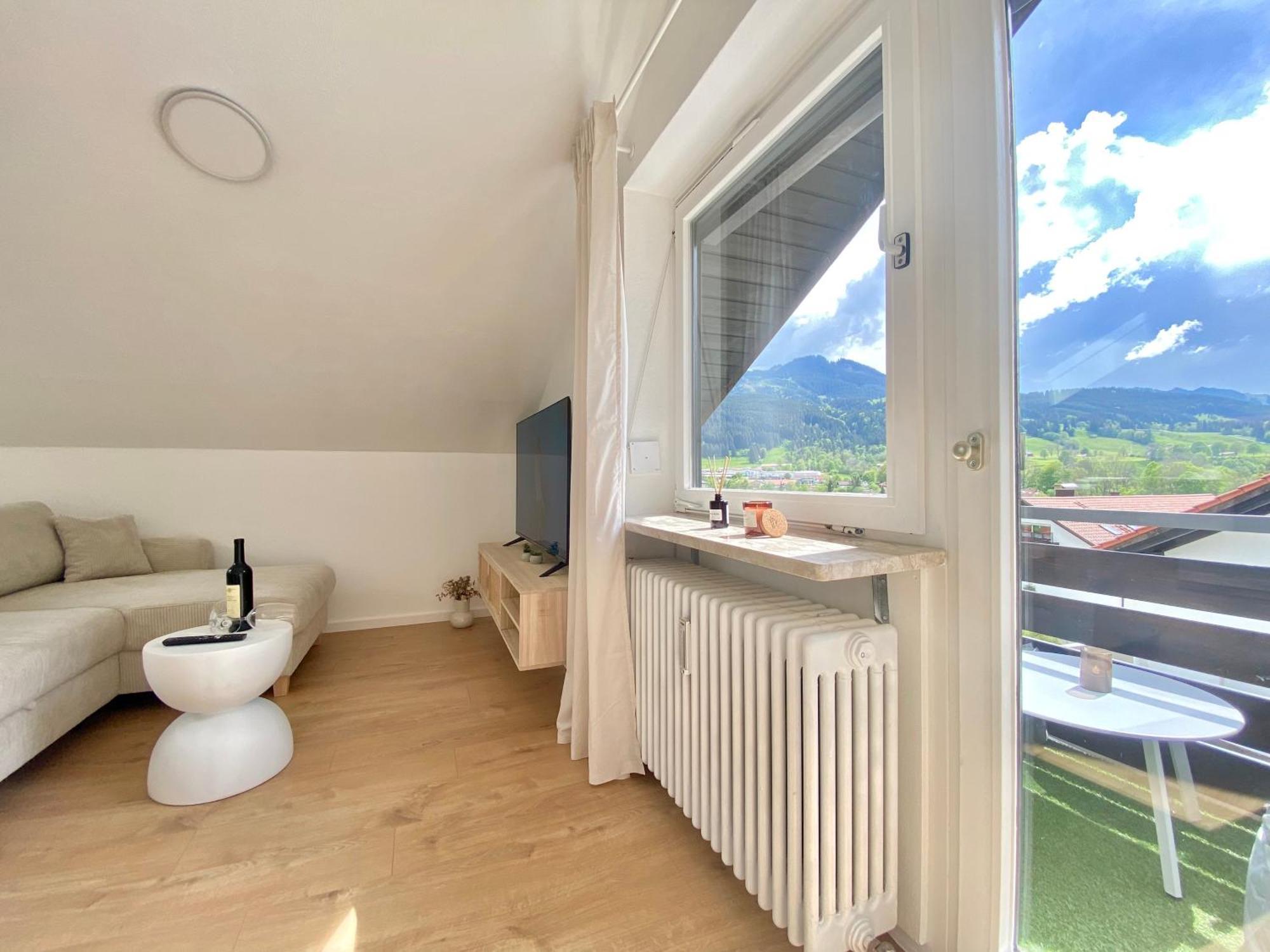 נסלוואנג Best Butler Alpspitz Apartment Kueche Parken Balkon מראה חיצוני תמונה
